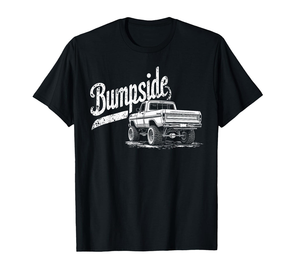 1972 Bumpside Truck Old School 4X4 Offroad T-Shirt - Trendy Graphic Unisex - T-Shirt, Sweatshirt, Hoodie