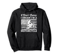 American Flag I Dont Snore I Dream Im Hoodie - Minimalist Print for Adults - T-Shirt, Sweatshirt, Hoodie