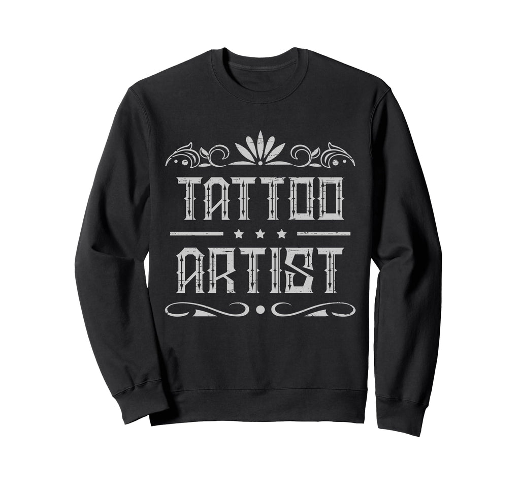 Tattoo Artist Decorative Floral Sweatshirt - Graphic Print Unisex - T-Shirt, Sweatshirt, Hoodie