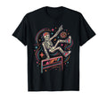 Parkour Skeleton Vault Disco Ball 80S T-Shirt - Unique Graphic Men Women - T-Shirt, Sweatshirt, Hoodie