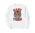 Easy Tiger Checkered Lightning Bolt Sweatshirt - Unique Graphic Unisex - T-Shirt, Sweatshirt, Hoodie