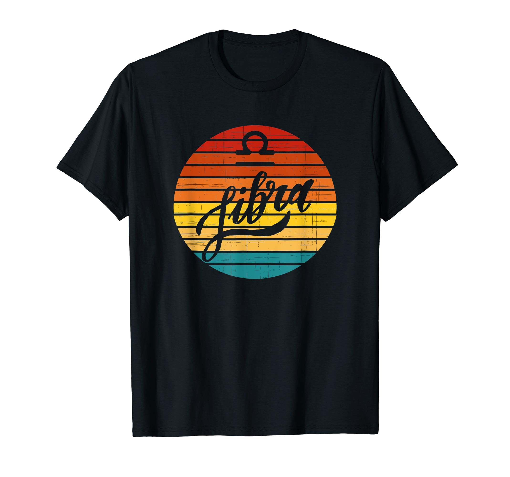 Libra Colorful Sunset Zodiac Signs T-Shirt - Unique Graphic Unisex - T-Shirt, Sweatshirt, Hoodie