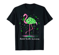 Flamingo Green Ribbon Mental Health T-Shirt - Streetwear Style Unisex - T-Shirt, Sweatshirt, Hoodie