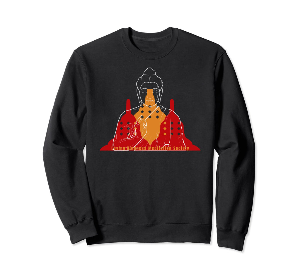 Mindfulness Buddha Buddhism Sweatshirt - Minimalist Print Men Women - T-Shirt, Sweatshirt, Hoodie