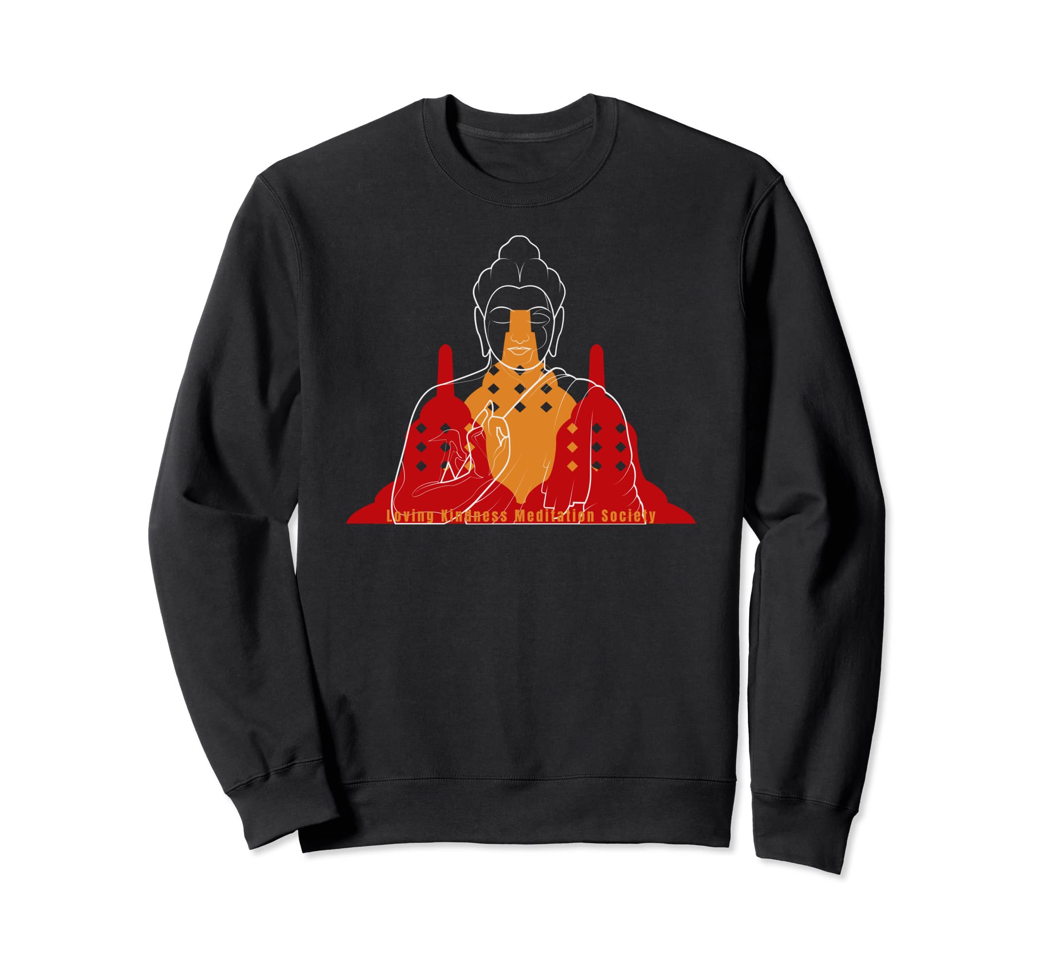 Mindfulness Buddha Buddhism Sweatshirt - Minimalist Print Men Women - T-Shirt, Sweatshirt, Hoodie