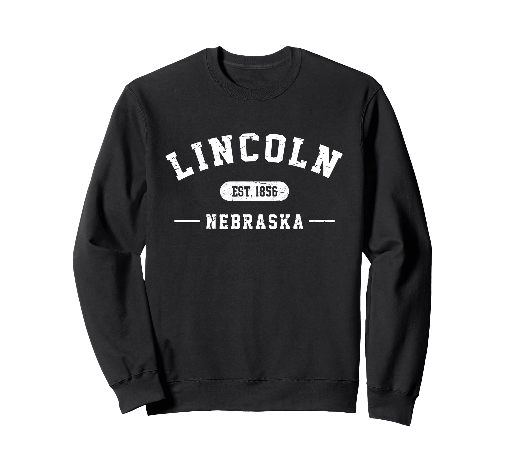 Lincoln Nebraska Est 1856 Sweatshirt - Fun Novelty Design Men Women - T-Shirt, Sweatshirt, Hoodie