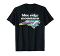 Blue Ridge Mountains North Carolina T-Shirt - Minimalist Print Men Women - T-Shirt, Sweatshirt, Hoodie