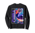 Chiba City 80S Synthwave Koi Carp Sweatshirt - Streetwear Style Men Women - T-Shirt, Sweatshirt, Hoodie