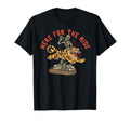 Here Ride Skeleton Tiger Tattoo Art T-Shirt - Streetwear Style for Adults - T-Shirt, Sweatshirt, Hoodie