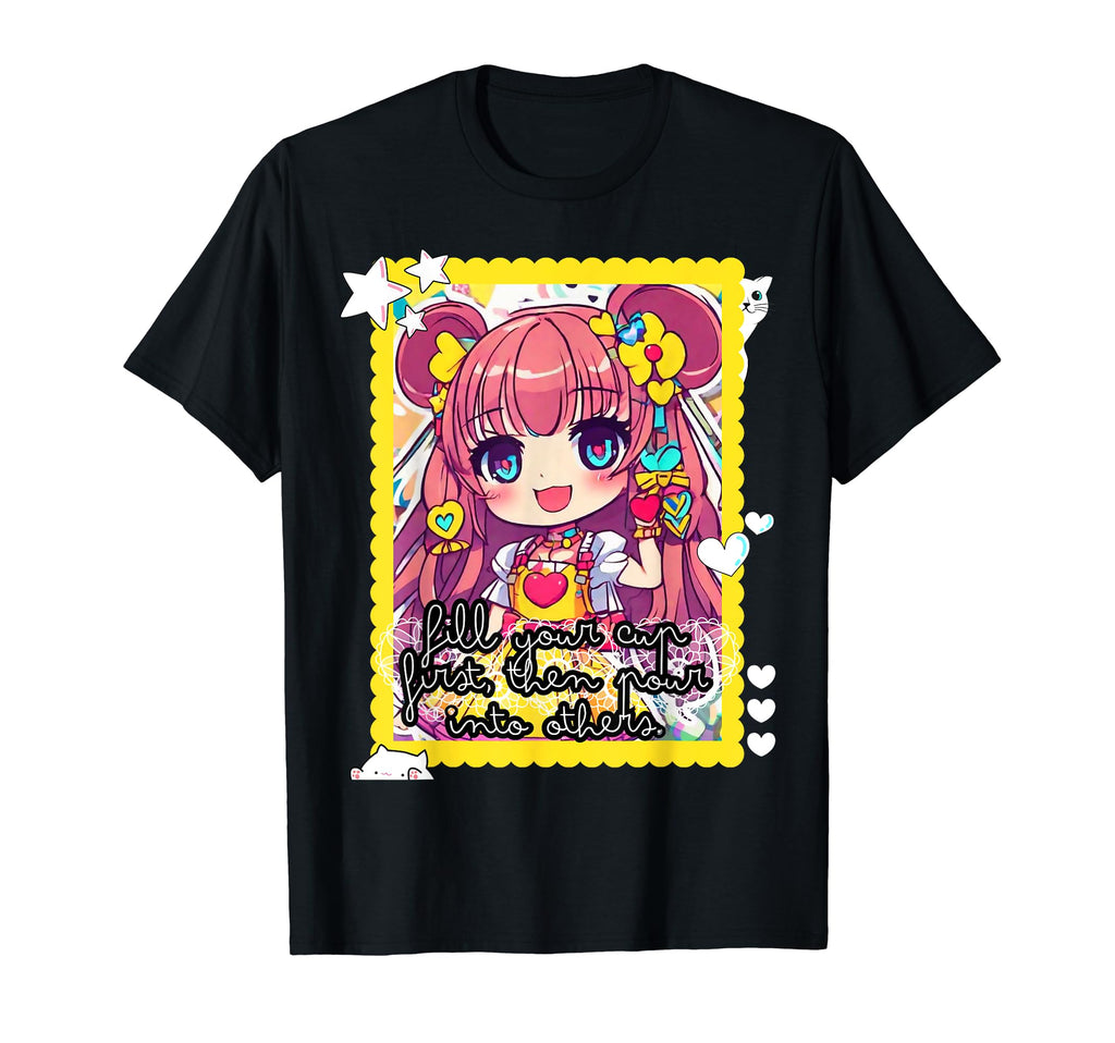 Darkness Transformed Kawaii T-Shirt - Streetwear Style for Adults - T-Shirt, Sweatshirt, Hoodie
