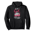 Motorcycle Biker Female Just Who Loves Hoodie - Minimalist Print for Adults - T-Shirt, Sweatshirt, Hoodie
