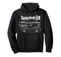 Squarebody Square Body Truck Hoodie - Novelty Apparel Men Women - T-Shirt, Sweatshirt, Hoodie