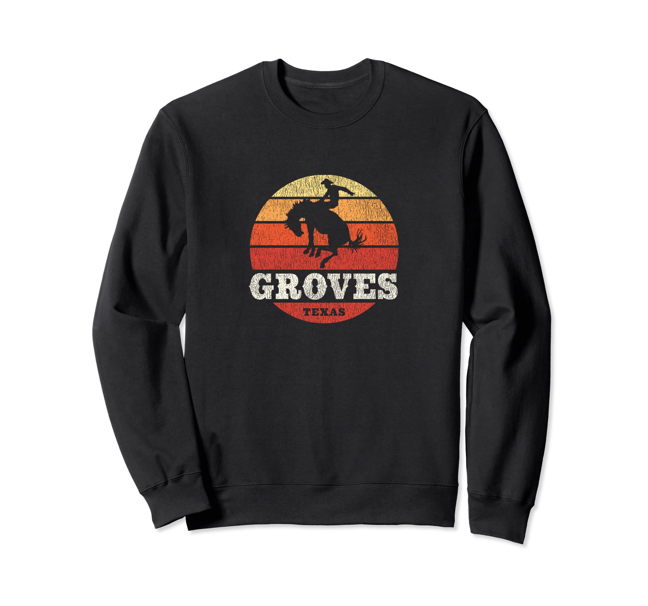 Groves Tx Country Western Sweatshirt - Graphic Print Unisex - T-Shirt, Sweatshirt, Hoodie