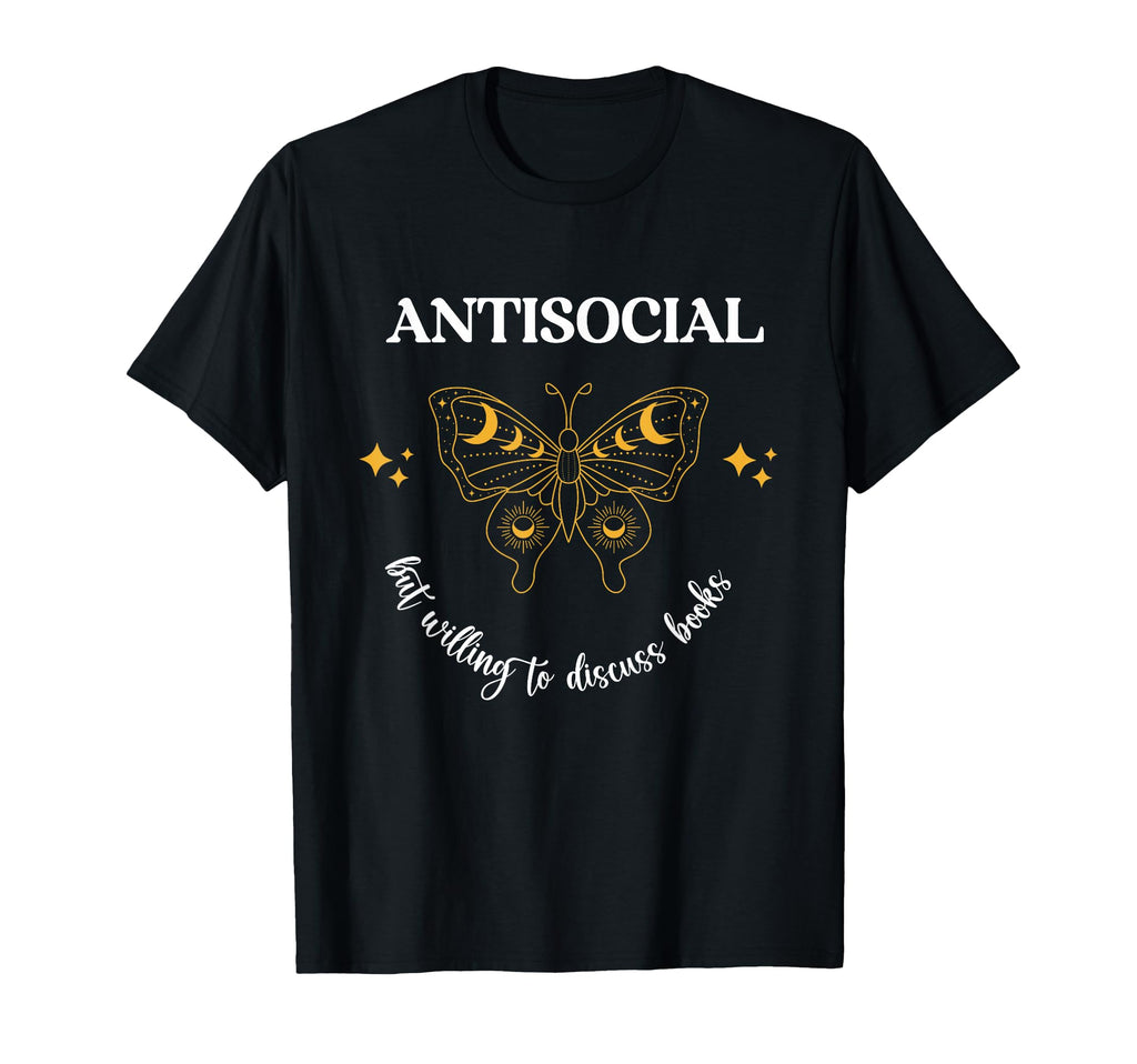 Antisocial Book Club Introvert T-Shirt - Novelty Apparel Men Women - T-Shirt, Sweatshirt, Hoodie