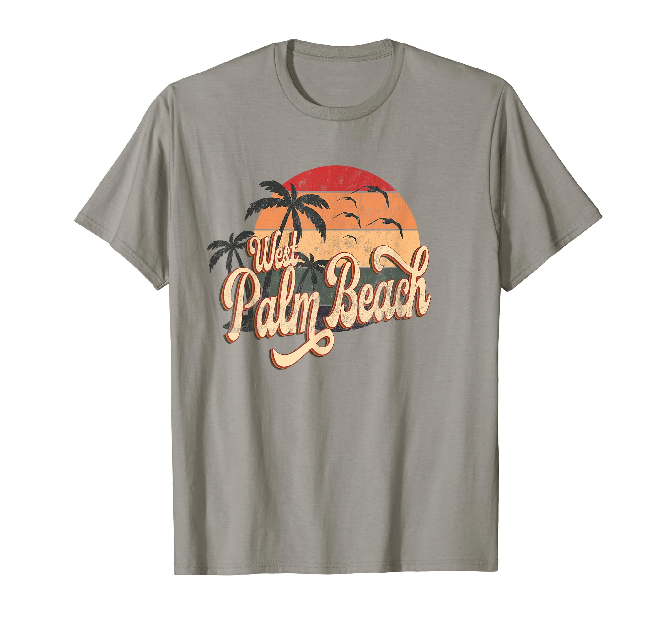 West Palm Beach Florida Us Beach T-Shirt - Aesthetic Graphic for Adults - T-Shirt, Sweatshirt, Hoodie