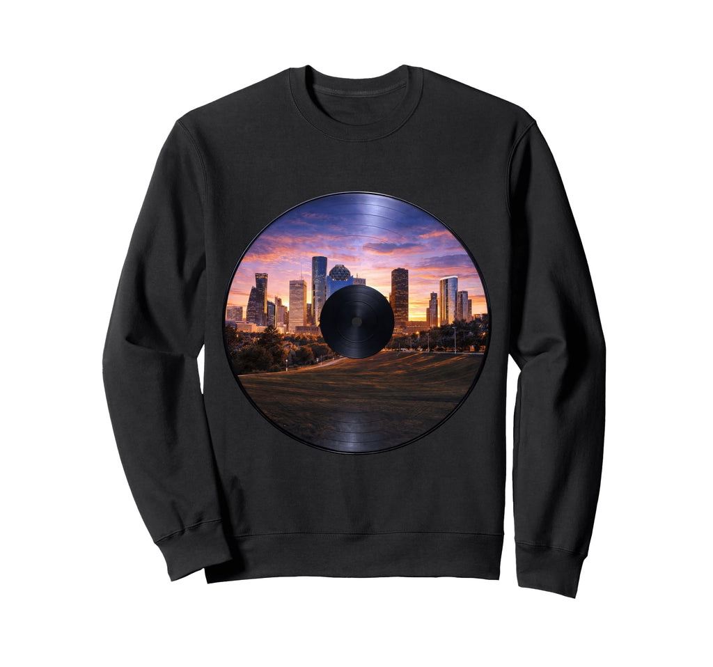 Vinyl Music Record Player T-Shirt - Aesthetic Graphic Unisex - T-Shirt, Sweatshirt, Hoodie