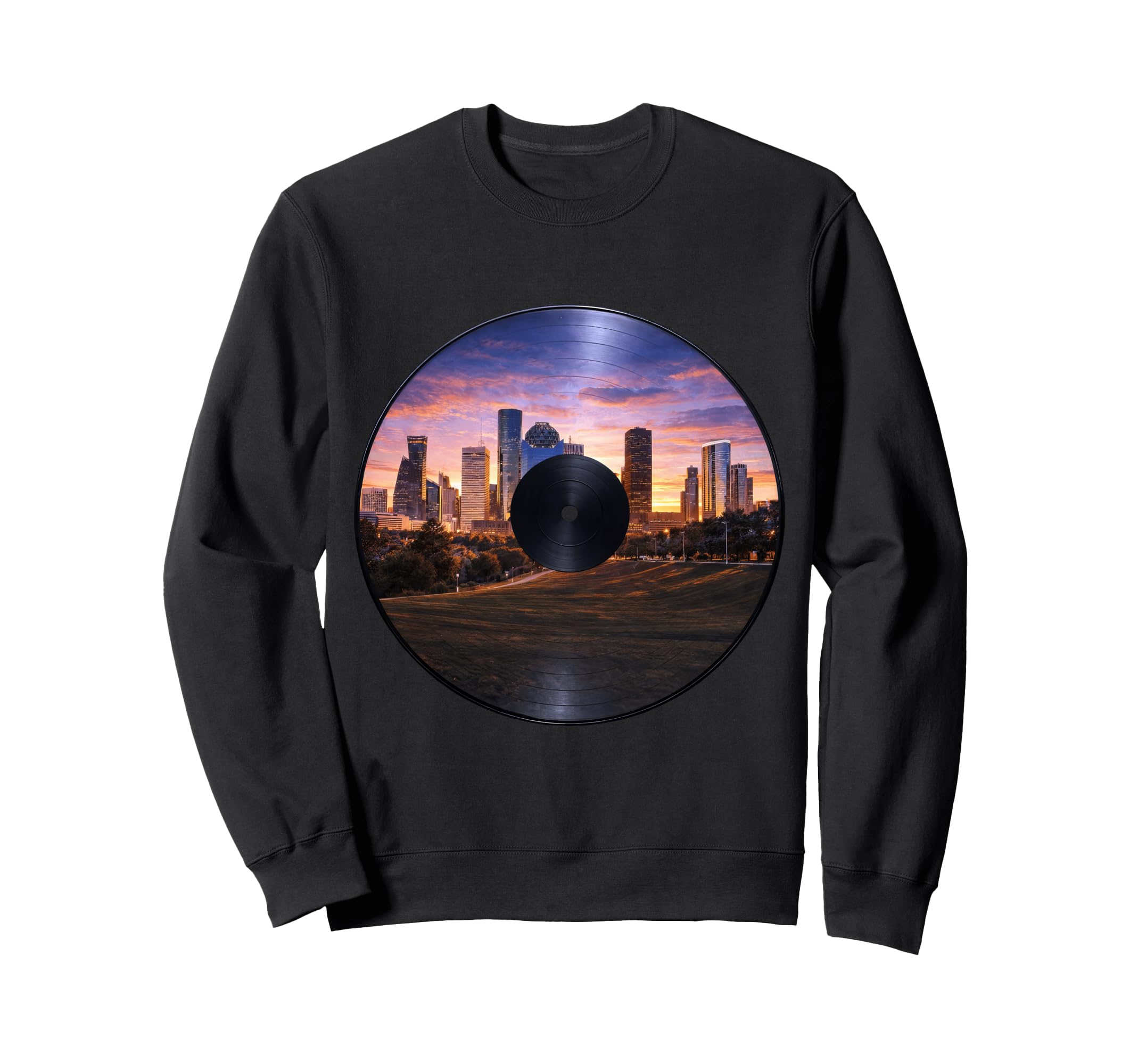 Vinyl Music Record Player T-Shirt - Aesthetic Graphic Unisex - T-Shirt, Sweatshirt, Hoodie