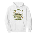 Funny Wellness Vibes Aesthetic Tea Hoodie - Trendy Graphic for Adults - T-Shirt, Sweatshirt, Hoodie