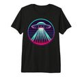 Spaceship 80S Synthwave Vaporwave T-Shirt - Aesthetic Graphic Men Women - T-Shirt, Sweatshirt, Hoodie