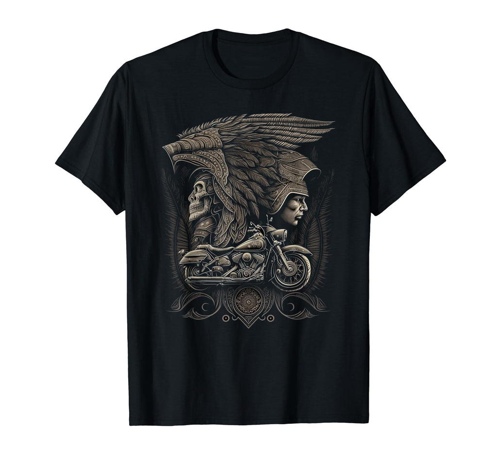Native American Bikes Motorcycle Indian T-Shirt - Custom Art Print Unisex - T-Shirt, Sweatshirt, Hoodie