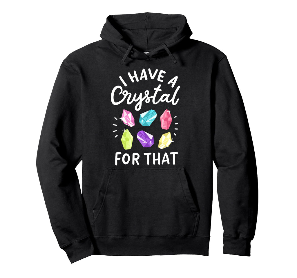 Crystal Gemstone Chakra Spiritual Hoodie - Casual Everyday Wear Men Women - T-Shirt, Sweatshirt, Hoodie