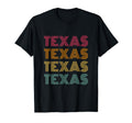 Texas 70S 80S Throwback T-Shirt - Custom Art Print Unisex - T-Shirt, Sweatshirt, Hoodie