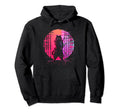 Synthwave Cat Samurai Mediation Hoodie - Unique Graphic Men Women - T-Shirt, Sweatshirt, Hoodie
