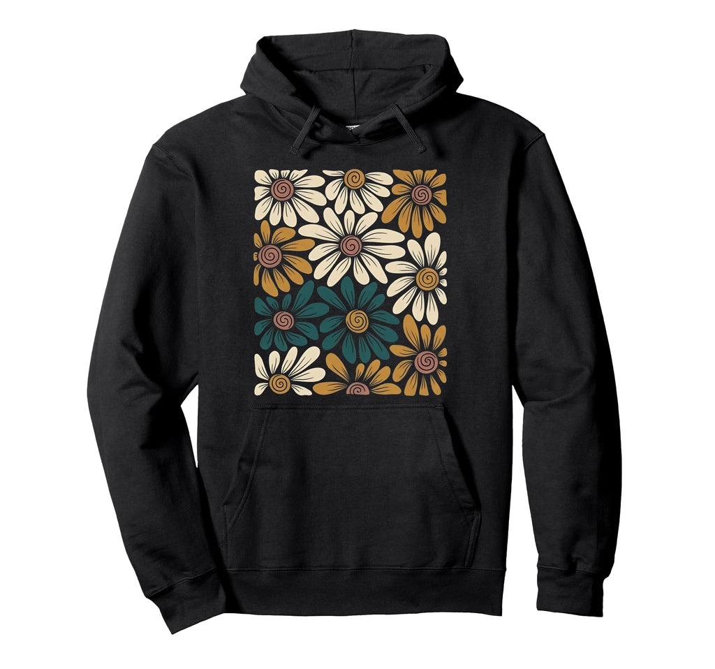 Wildflowers Flowers Pattern Summer Hoodie - Fun Novelty Design Unisex - T-Shirt, Sweatshirt, Hoodie