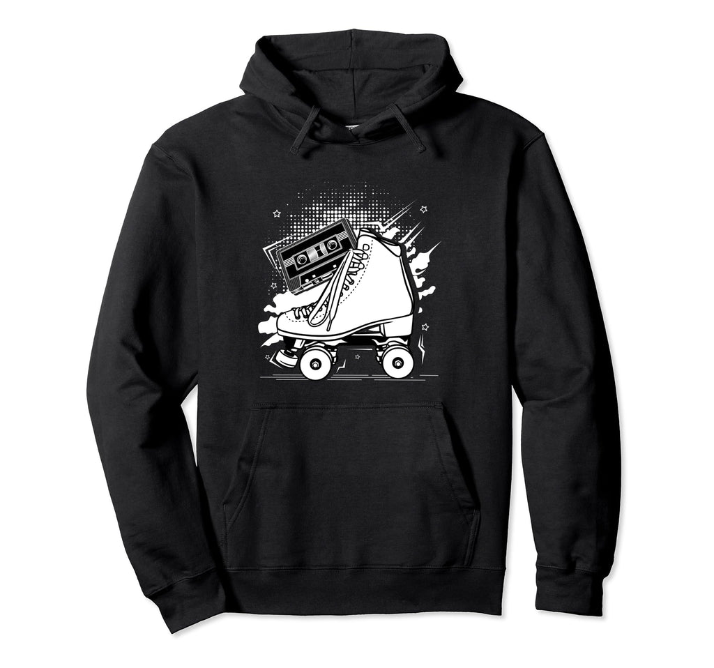 Roller Skates Fun Skating Lifestyle Hoodie - Trendy Graphic Men Women - T-Shirt, Sweatshirt, Hoodie