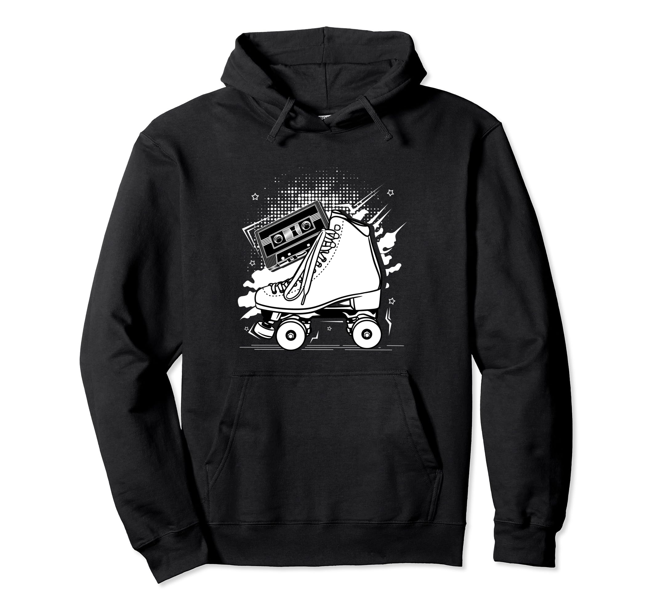 Roller Skates Fun Skating Lifestyle Hoodie - Trendy Graphic Men Women - T-Shirt, Sweatshirt, Hoodie