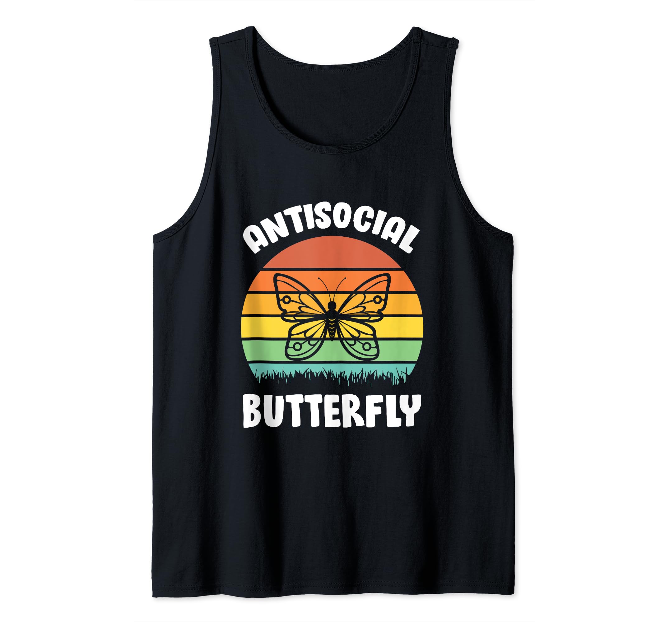 Funny Antisocial Butterfly Sweatshirt - Aesthetic Graphic Unisex - T-Shirt, Sweatshirt, Hoodie