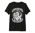 My Alone Time Is Everyones Safety Tri T-Shirt - Aesthetic Graphic Unisex - T-Shirt, Sweatshirt, Hoodie
