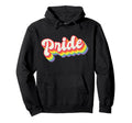 Pride Art Rainbow Aesthetics Hoodie - Aesthetic Graphic Men Women - T-Shirt, Sweatshirt, Hoodie