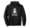Be Calm Be Llama Meditation Yoga Hoodie - Custom Art Print Unisex - T-Shirt, Sweatshirt, Hoodie