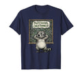 Professional Overthinker Funny Raccoon T-Shirt - Graphic Print Men Women - T-Shirt, Sweatshirt, Hoodie