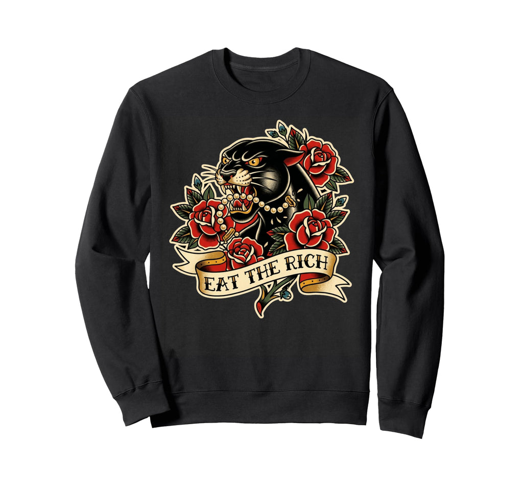 Eat Rich Traditional American Sweatshirt - Fun Novelty Design Unisex - T-Shirt, Sweatshirt, Hoodie