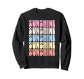 Sunshine Rainbow Bold Colorful Sweatshirt - Aesthetic Graphic for Adults - T-Shirt, Sweatshirt, Hoodie
