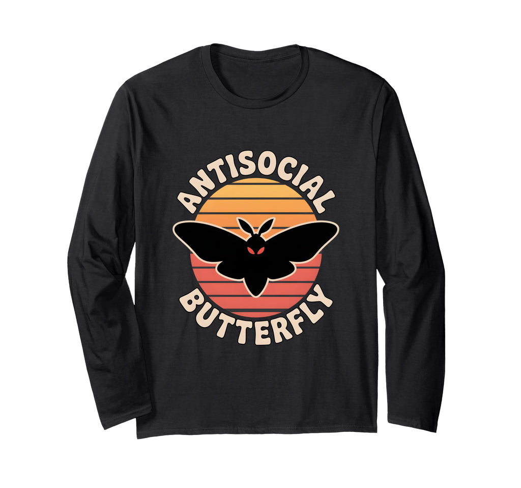 Moth Mann Cryptid Mothman Anti T-Shirt - Custom Art Print for Adults - T-Shirt, Sweatshirt, Hoodie