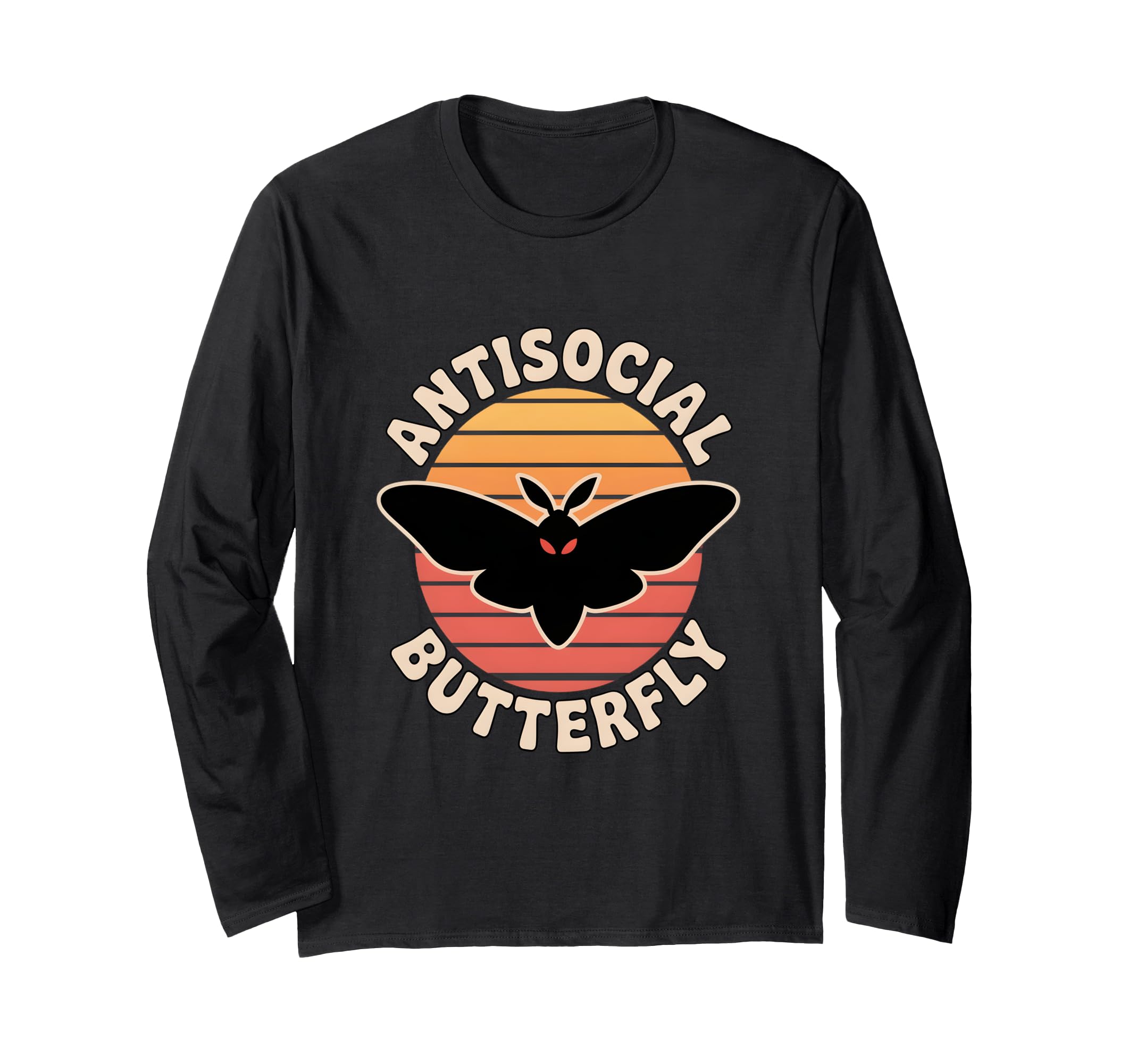 Moth Mann Cryptid Mothman Anti T-Shirt - Custom Art Print for Adults - T-Shirt, Sweatshirt, Hoodie