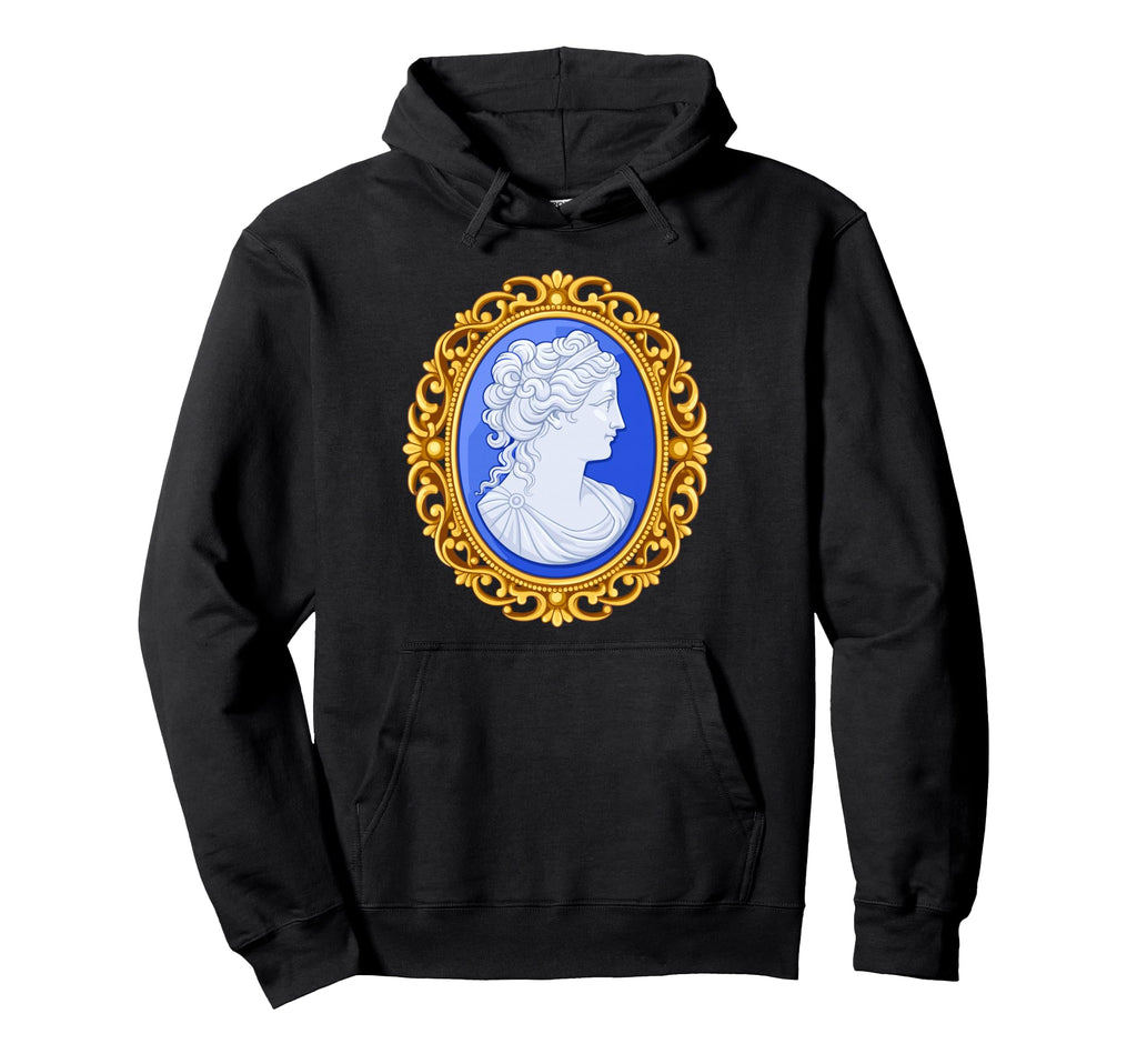 Cameo Portrait Silhouette Art Hoodie - Custom Art Print for Adults - T-Shirt, Sweatshirt, Hoodie