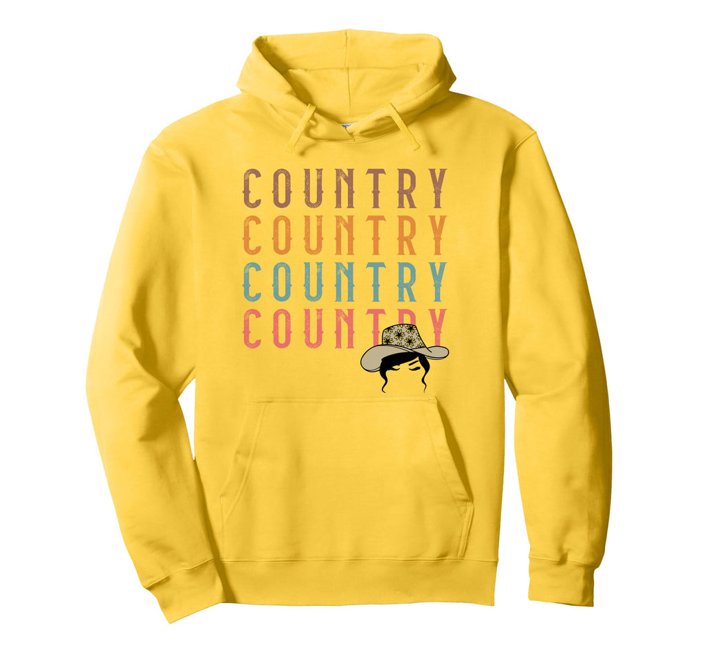 Country Cowgirl Womens Western Hoodie - Casual Everyday Wear Men Women - T-Shirt, Sweatshirt, Hoodie