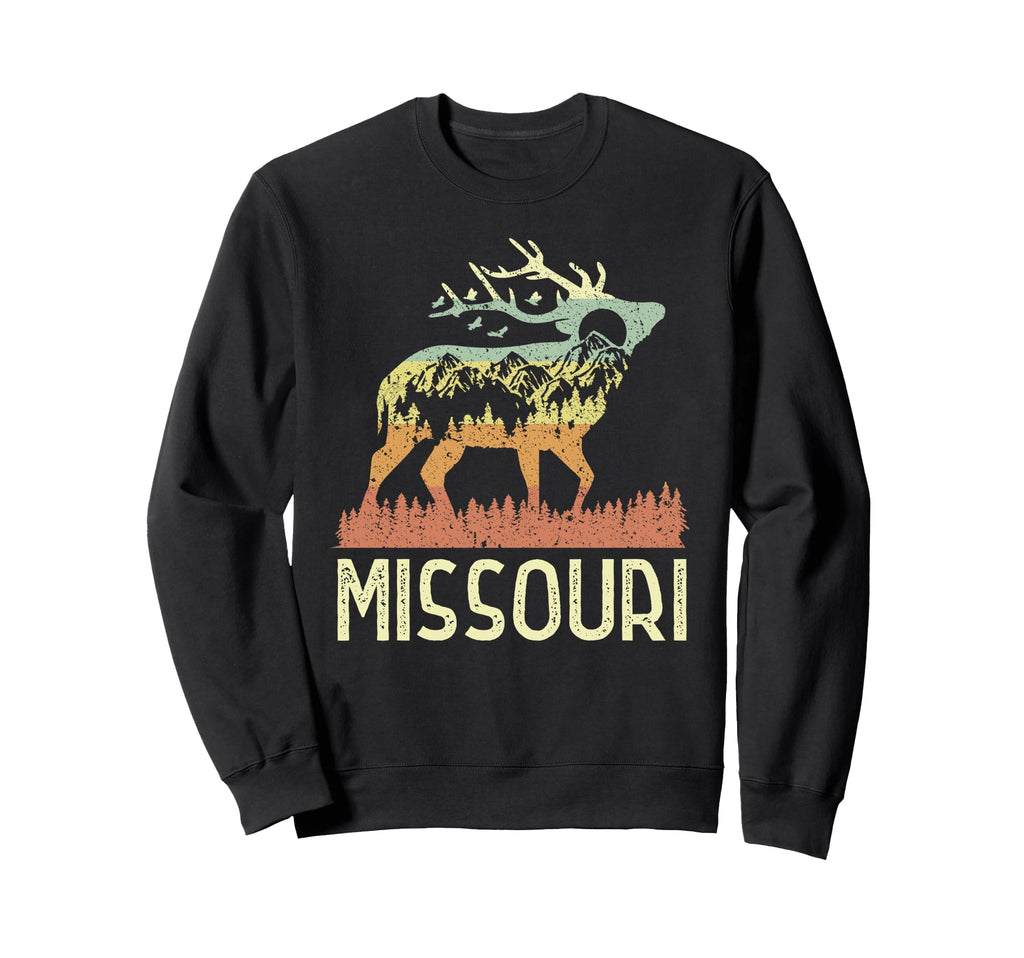 Missouri 70S 80S Nature Sweatshirt - Unique Graphic Unisex - T-Shirt, Sweatshirt, Hoodie
