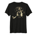 Rottweiler Glasses Smoking Pipe Grunge T-Shirt - Unique Graphic Men Women - T-Shirt, Sweatshirt, Hoodie