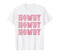 White Howdy Rodeo Western Country T-Shirt - Minimalist Print Unisex - T-Shirt, Sweatshirt, Hoodie
