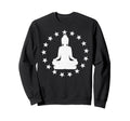 Yoga Pose Stars Yogi Spiritual Sweatshirt - Casual Everyday Wear Men Women - T-Shirt, Sweatshirt, Hoodie