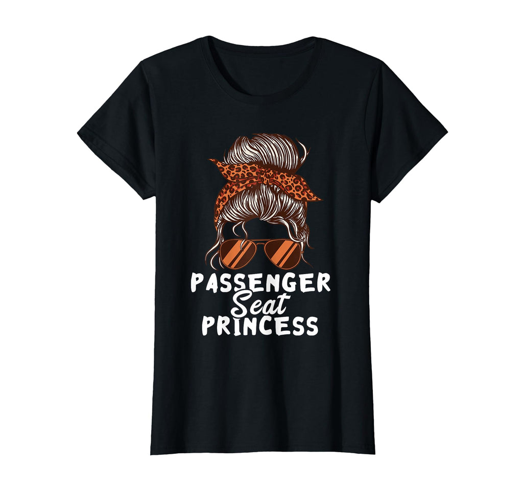 Passenger Seat Princess Messy Bun Co T-Shirt - Custom Art Print for Adults - T-Shirt, Sweatshirt, Hoodie
