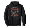 80Th Birthday Gift Motorcycle Hoodie - Custom Art Print Unisex - T-Shirt, Sweatshirt, Hoodie