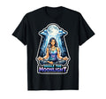 Moon Meditation Lunar Mindfulness T-Shirt - Casual Everyday Wear Men Women - T-Shirt, Sweatshirt, Hoodie