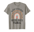 Leopard Rainbow Be Kind To Your Mind T-Shirt - Trendy Graphic for Adults - T-Shirt, Sweatshirt, Hoodie