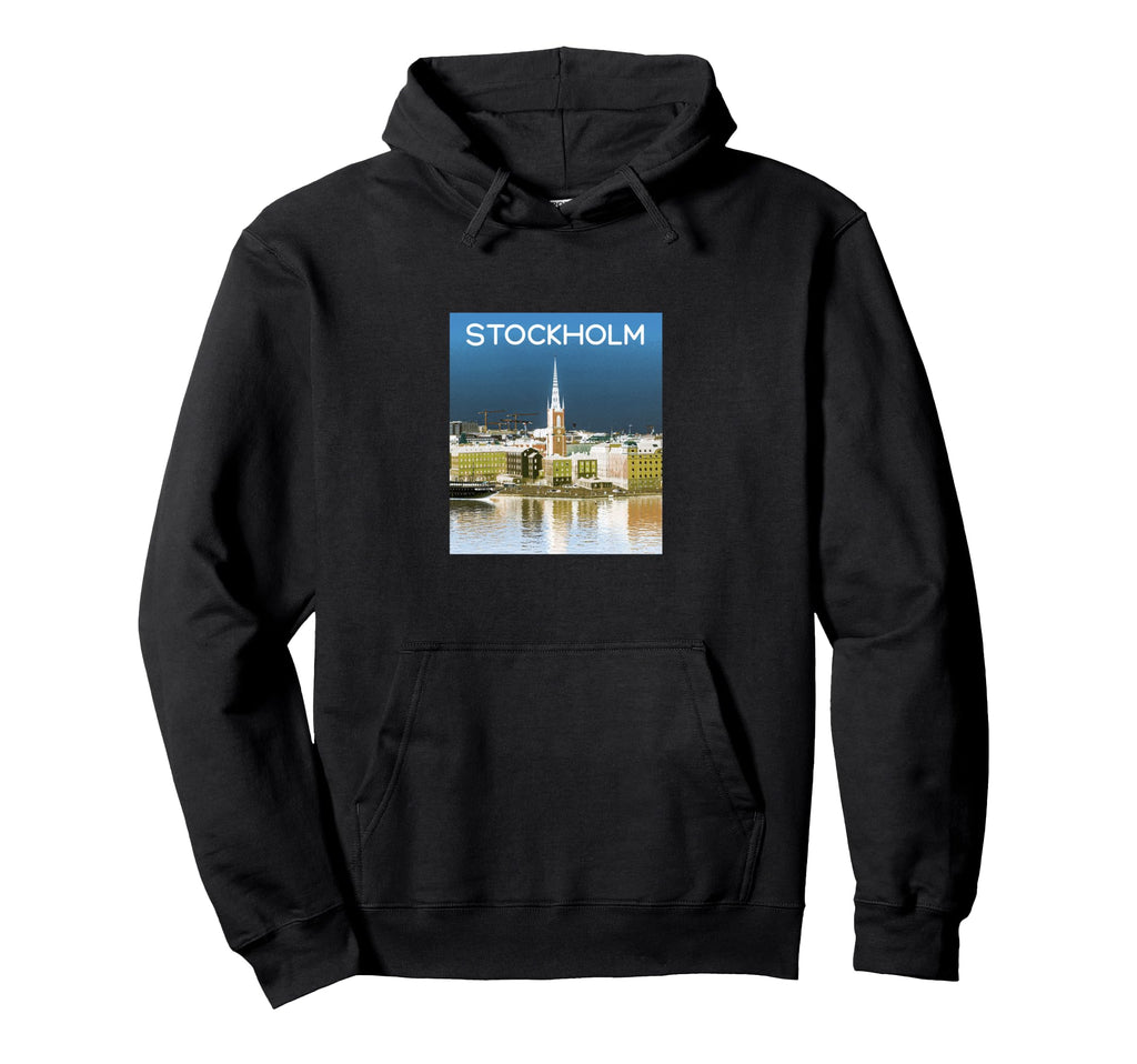 Coto7 Stockholm Negative Film Postcard Hoodie - Unique Graphic Men Women - T-Shirt, Sweatshirt, Hoodie